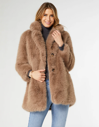 Whitney Faux Fur Coat