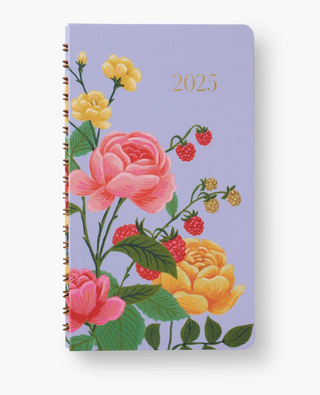 2025 Roses Spiral Pocket Planner