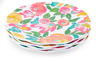 Garden Party Appetizer Plates