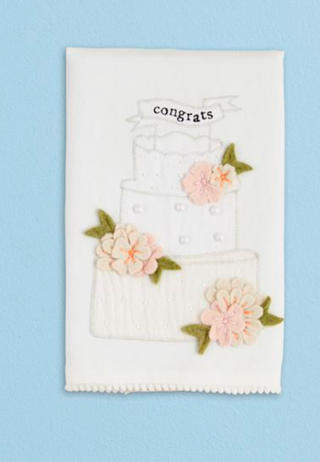 Congrats Wedding Tea Towel