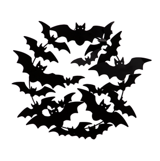 Metal Bat Wreath