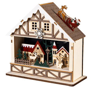 Holiday Scene Table Decor