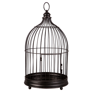 Outdoor Black Bird Cage