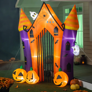 Halloween Inflatable House Entrance