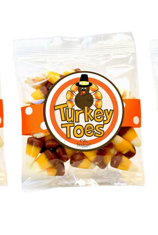 Turkey Toes Caramel Candy Corn