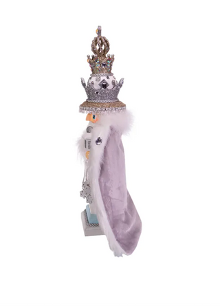 White Fur King Nutcracker