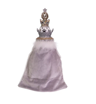 White Fur King Nutcracker