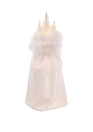 LED White King Nutcracker