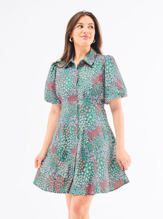 Open Meadows Green Dress