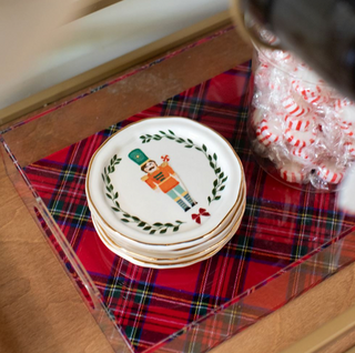 Nutcracker Tidbit Plate