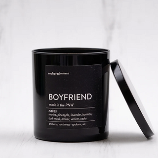 Boyfriend Wood Wick Candle Valentines Day