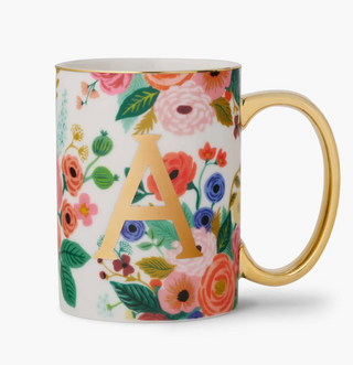 Garden Party Monogram Mug