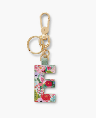 Garden Party Monogram Keychain