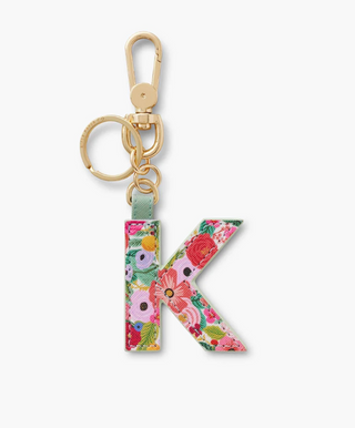 Garden Party Monogram Keychain