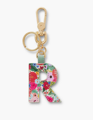 Garden Party Monogram Keychain