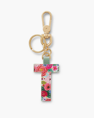 Garden Party Monogram Keychain