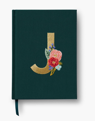 Garden Party Monogram Journal