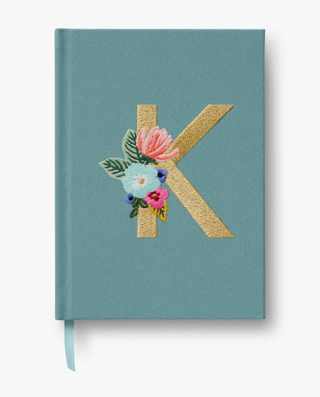 Garden Party Monogram Journal