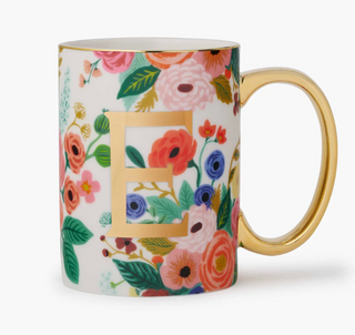 Garden Party Monogram Mug