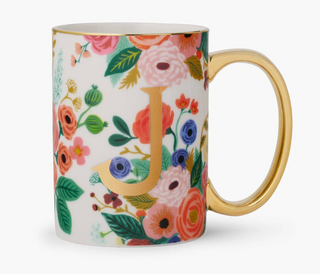 Garden Party Monogram Mug