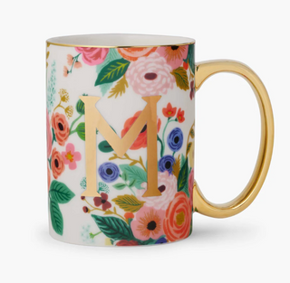 Garden Party Monogram Mug