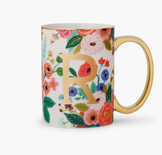 Garden Party Monogram Mug