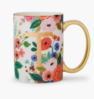 Garden Party Monogram Mug