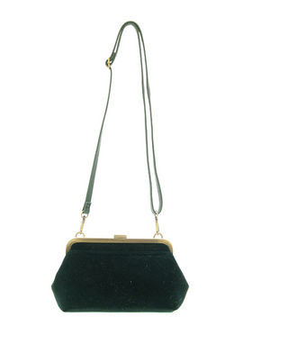 Velvet Frame Lock Convertible/Crossbody