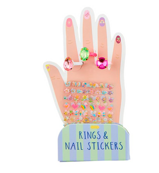 Ring Nail Stickers