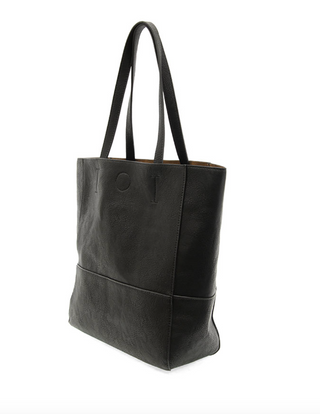 Faith Raw Edge Tote Neutrals