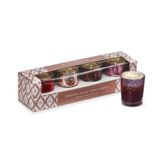 Candle Warm Woods Votive Set
