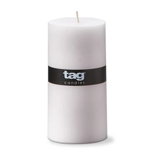 Color Studio Pillar Candle 3X6 White