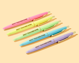 Best Teacher Ever Pen Set