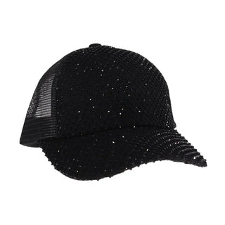 C.C. Beanie Rhinestone Adorned CC Ball Cap
