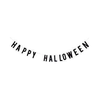 Happy Halloween Vintage Velvet Banner