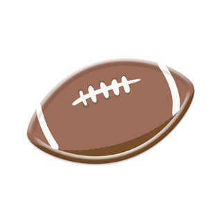 Football Shaped Paper Plate