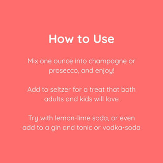 Glitter Sangria Cocktail Mix/Syrup, 16 fl oz