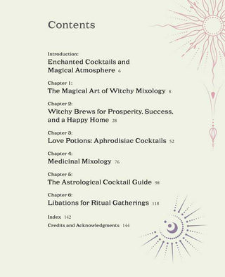 Witchy Cocktails by Cerridwen Greenleaf