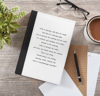 Face to Face Journal - Life is Amazing