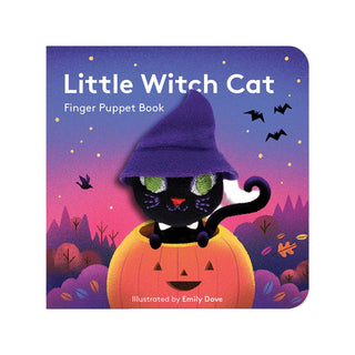 Little Witch Cat: Finger Puppet Book