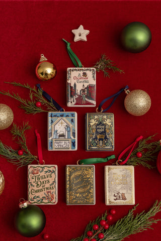 Ceramic Book Ornament, The House at Pooh Corner