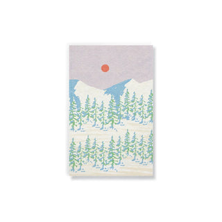 Snowy Mountain Notebook