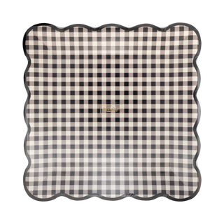 Gingham Plate