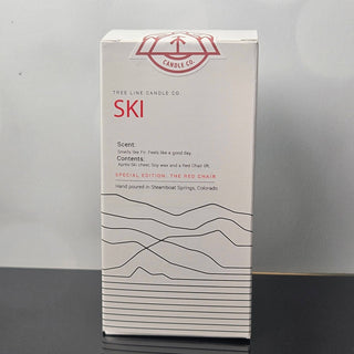 Ski Candle Special Edition | Après-Ski Gift | Snow Sports