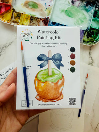 Caramel Apple Watercolor Kit