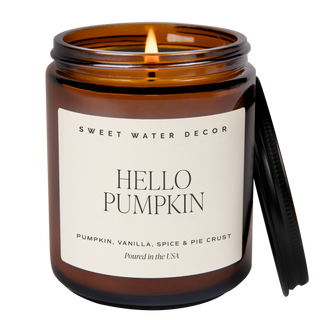 Hello Pumpkin 9 oz Soy Candle