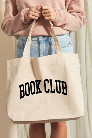 BOOK CLUB  Canvas Tote Bag