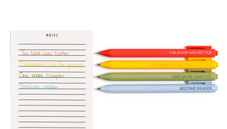 The Book Was Better Pen Set