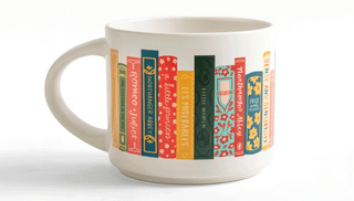 Book Stack Ceramic Mug