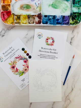 Fall Wreath Watercolor Kit